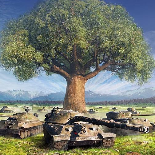 Miniatura: wierzchołek drzewa: pogoń za AMX 50 B
