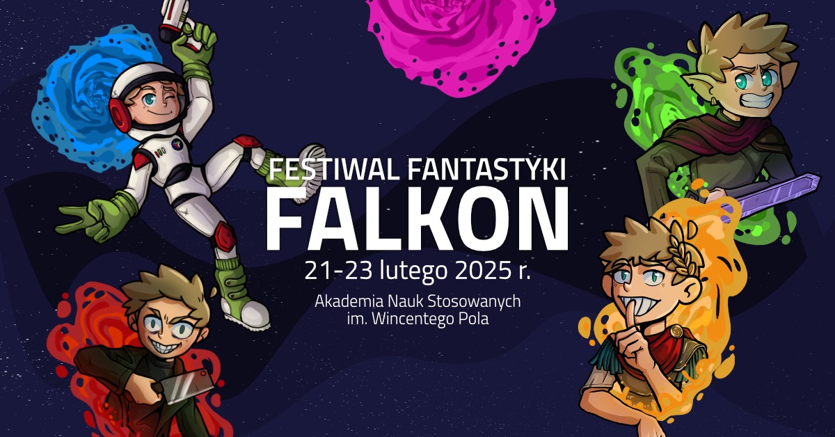 Miniatura dla artykułu Festiwal Fantastyki FALKON 2025 pod patronatem medialnym!